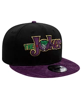 New Era Men's Black Joker Script 9FIFTY Snapback Hat