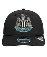 New Era Men's Black Newcastle United Core Flex Hat