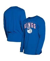 New Era Men's Blue Sacramento Kings 2024/25 City Edition Long Sleeve T-Shirt