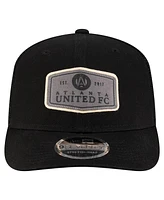 New Era Men's Black Atlanta United Fc Labeled 9SEVENTY Trucker Stretch-Snap Adjustable Hat