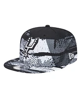 New Era Black San Antonio Spurs Tip-Off 9FIFTY Snapback Hat