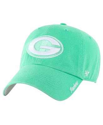 '47 Brand Women's Green Green Bay Packers Luminance Cheer Clean Up Adjustable Hat