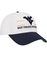 '47 Brand Men's White West Virginia Mountaineers Gridiron Clean Up Adjustable Hat