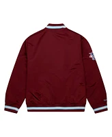 Mitchell & Ness Men's Burgundy Philadelphia Phillies Team Og 2.0 Satin Full-Snap Jacket