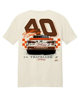Jr Motorsports Official Team Apparel Men's Natural Justin Allgaier Traveller Whiskey Car T-Shirt