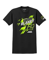 Team Penske Men's Black Ryan Blaney Number T-Shirt