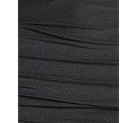 Crystal Doll Juniors' 2-Pc. Sleeveless Satin Dress
