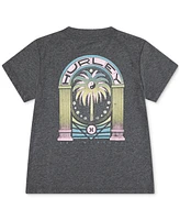 Hurley Big Girls Retrograde Graphic Crewneck T-Shirt