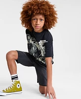 Spider-Man Little & Big Boys Miles Morales Jumbo Graphic Short-Sleeve T-Shirt