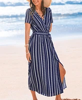 Cupshe Women's Wanderer Boho Maxi Beach Dress