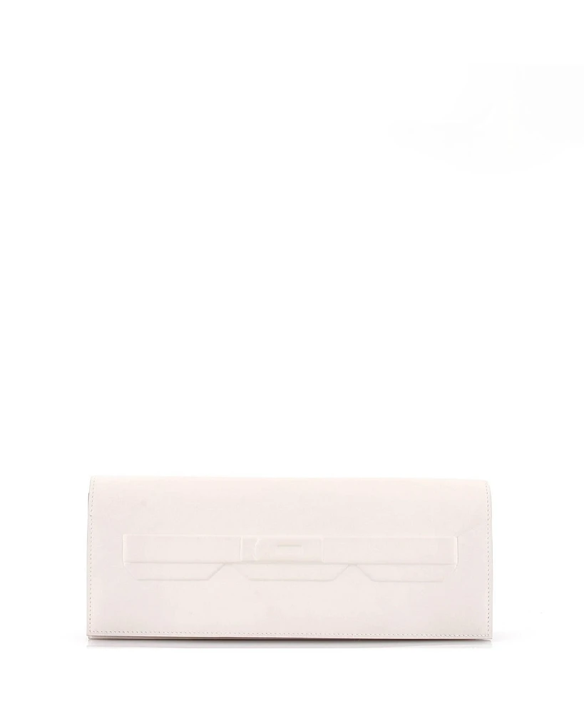 Pre-Owned Hermes Long Shadow Clutch Swift