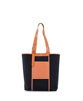 Pre-Owned Hermes 27 Etriviere Pocket Tote Toile and Leather