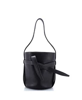 Pre-Owned The Row Mini Leo Bucket Bag Leather