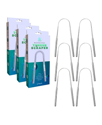 Stainless Steel Tongue Scraper – For Fresh Breath & a Healthier Mouth