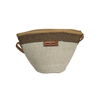 Life Top Handcrafted Sisal Straw Crossbody Bag