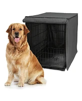Premium Dog Crate Cover for Comfort and Privacy - Durable, Stylish Design