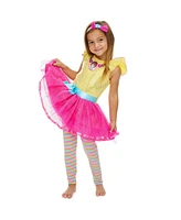 Fancy Nancy Dress Leggings and Headband 3 Piece Set