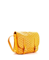 Pre-Owned Goyard Mm Belvedere Messenger Bag Coated Canvas