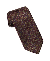 Elizabetta Big & Tall Sambuco - Silk Jacquard Tie for Men