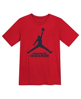 Jordan Preschool Red Washington Wizards Essential Jumpman T-Shirt