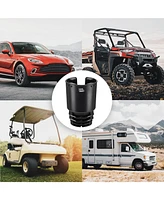 Kemimoto Rubber and Plastic 18-40 Inch Universal Vehicle Cup Holder Adapter for Hydro Flask 32/40oz, Yeti 24/30/36oz, Stanley, and Other Bottles