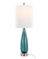 LumiSource Bottega 22" Glass Table Lamp, Set of 2