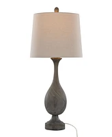 LumiSource Cipolla Poly 29" Polyresin Table Lamp, Set of 2