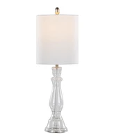 LumiSource Bishop 24" Glass Table Lamp, Set of 2