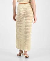 Guess Women's Crochet Skirt
