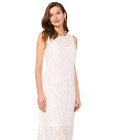 Vince Camuto Women's Sleeveless Textured-Lace Maxi Dress