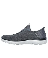 Skechers Men's Slip-Ins: Summits - Key Pace Wide Width Walking Sneakers from Finish Line