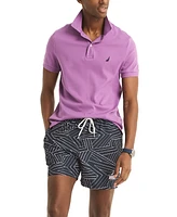 Nautica Men's Dashing Lines Swim Trunks