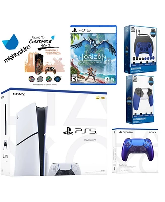 Sony Playstation 5 Slim Disc Bundle with Horizon Forbidden West, Extra