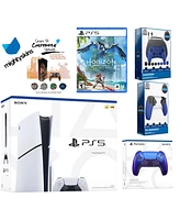 Sony Playstation 5 Slim Disc Bundle with Horizon Forbidden West, Extra