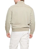 Guess Men's Tyler Relaxed Fit Long Sleeve Quarter-Zip Sweatshirt