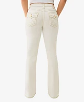 True Religion Women's Becca Bootcut Big T Lurex Jeans