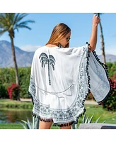 Sunshine 79 Women's Cover Up Swim Ivory Coast Kimono