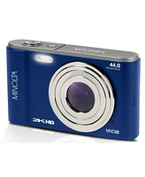 Minolta Minolta MND20 44 Mp 2.7K Ultra Hd Digital Camera (Blue) With Slinger Camera case