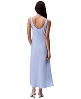 Calvin Klein Jeans Women's Sleeveless Midi Slip Dress