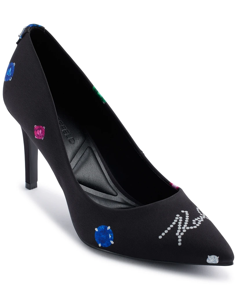 Karl Lagerfeld Paris Women's Royale Jewels High Pumps