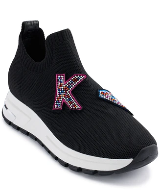 Karl Lagerfeld Paris Women's Mirren Patch Slip-On Sneakers