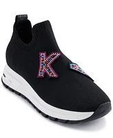 Karl Lagerfeld Paris Women's Mirren Patch Slip-On Sneakers