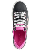 Karl Lagerfeld Paris Women's Cate Heart Pins Lace-Up Sneakers