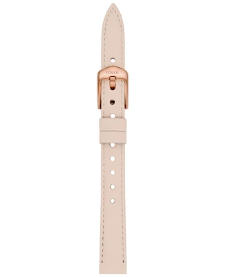 Fossil Women's Nude Leather Watch Band, 12mm