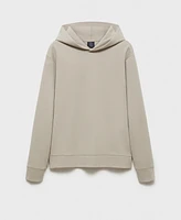 Mango Men's Regular-Fit Cotton Hoodie