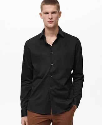 Mango Men's Comfort Stretch Shirt