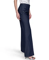 Karl Lagerfeld Paris Women's Wide-Leg Sailor Pants