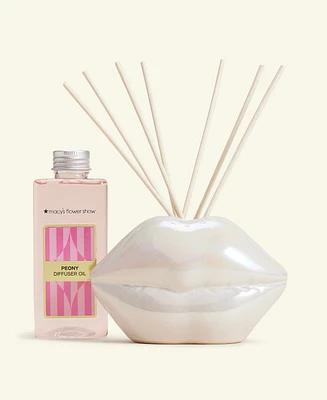 Macy's Flower Show Lip-Shaped Reed Diffuser, Exclusively at Macy's