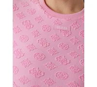 Guess Women's Peony Jacquard Crop Top