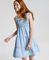 Levi's Big Girls Babydoll Smocked Dress